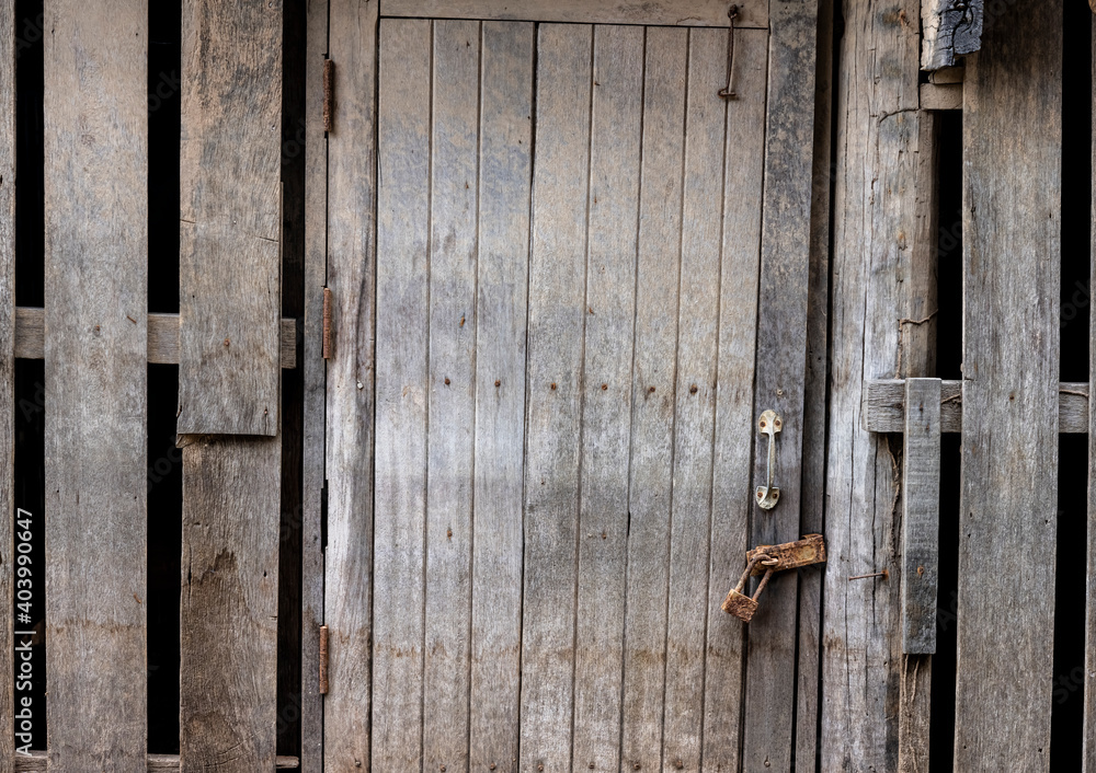 old wooden door and wall texture background old wooden door and wall texture background