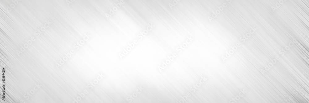 Fototapeta premium abstract white panorama and silver are light pattern gray with the gradient is the with floor wall metal texture soft tech diagonal background black dark clean modern.