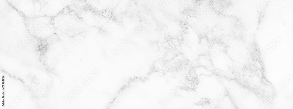 Fototapeta premium Marble granite white panorama background wall surface black pattern graphic abstract light elegant gray for do floor ceramic counter texture stone slab smooth tile silver natural.
