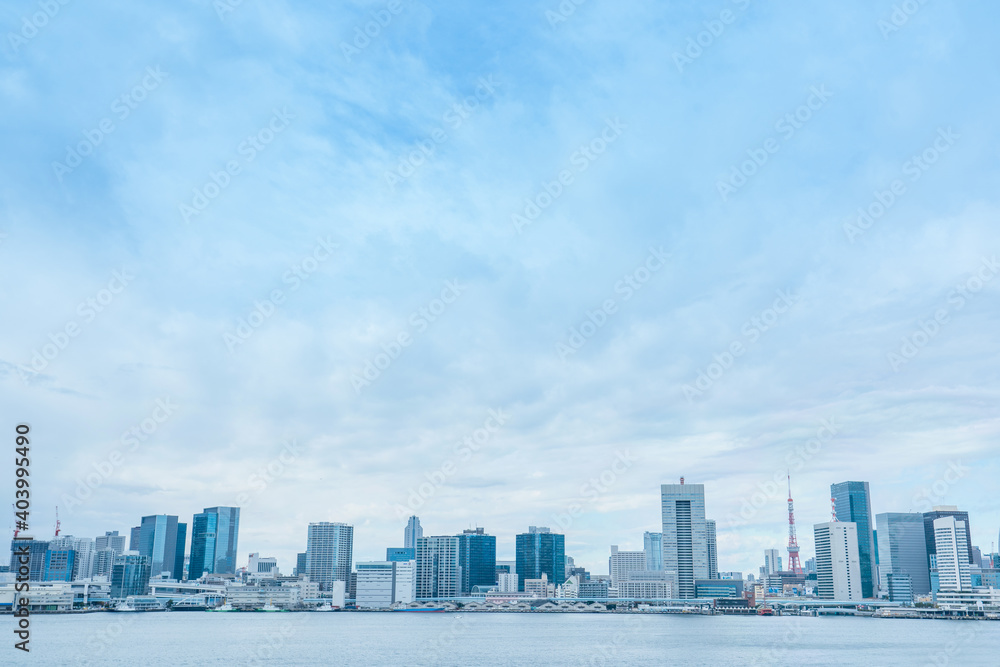 東京湾からの眺望