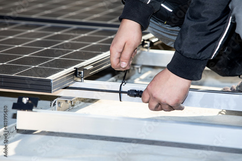 Solar Montage, Solar collector, assembler