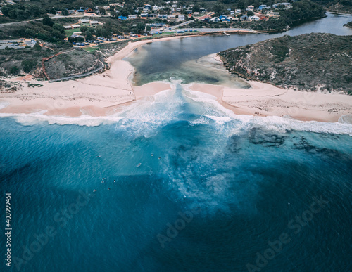 Quadro su tela Moore River, Guilderton Western Australia
