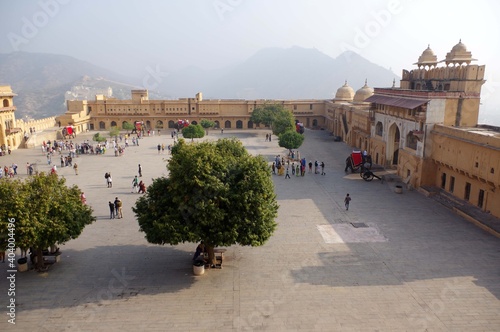 Le fort d'Amber à Amber, Jaipur, Rajasthan, Inde photo