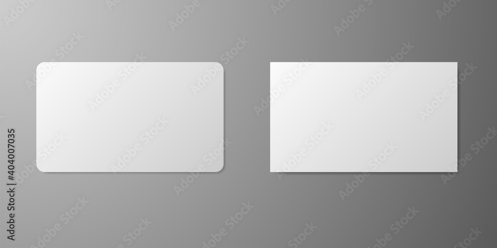 Business card realistic mockup. Blank realistic card template. Realistic business credit mockup. Stock vector. Business card realistic mockup. Blank realistic card template. Realistic business credit mockup. Stock vector.