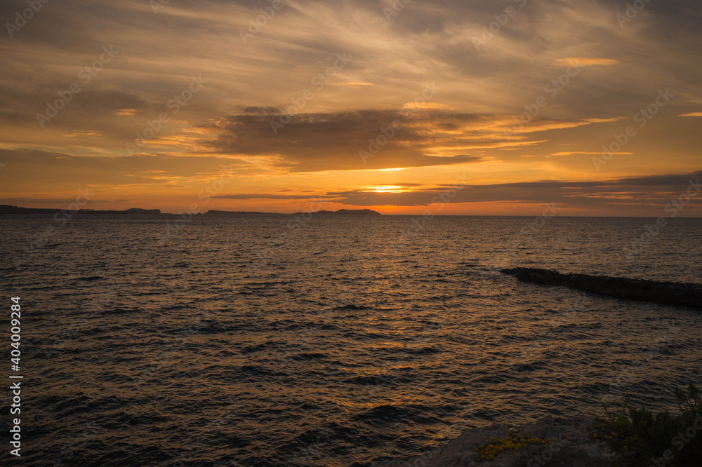 Sunset at Ibiza