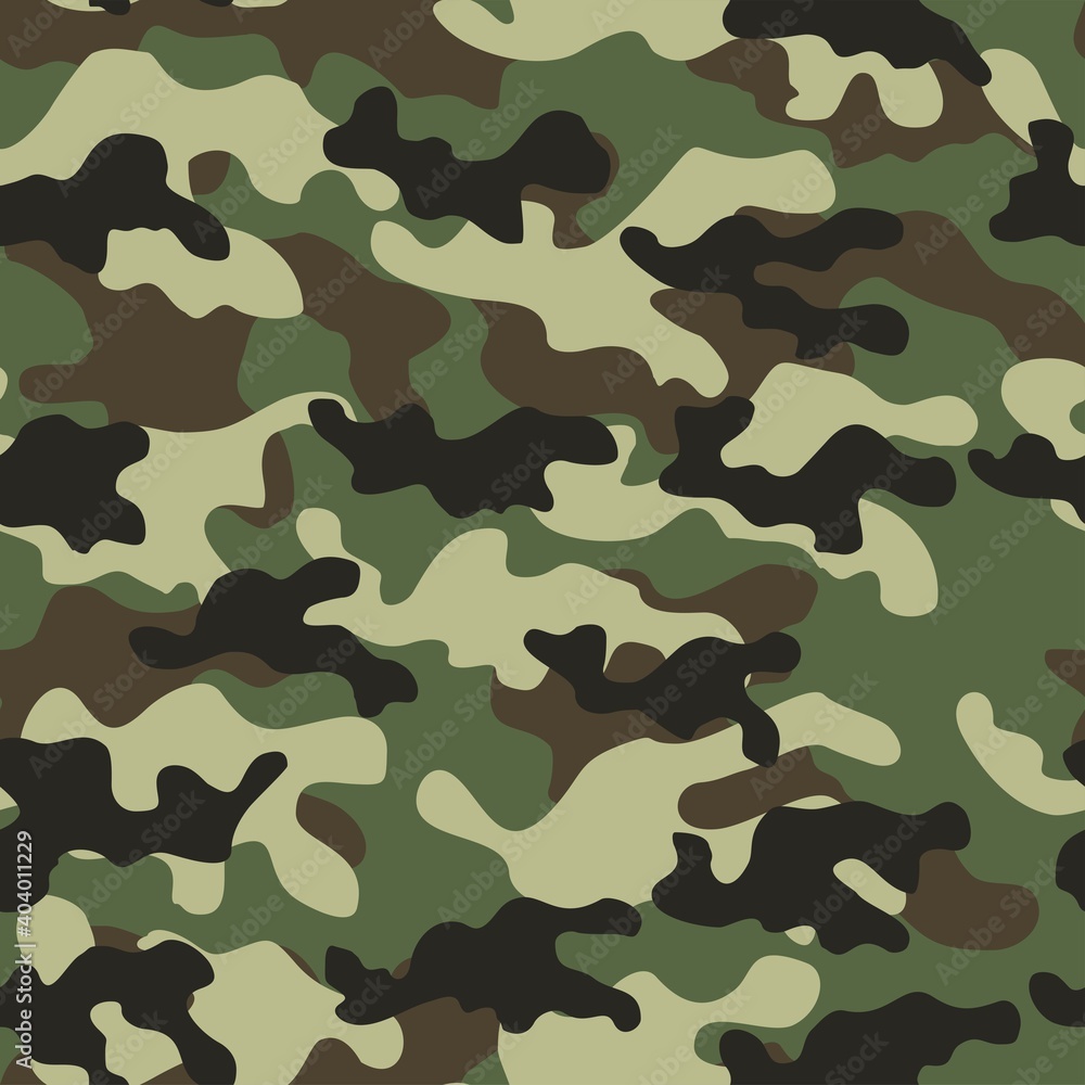Fototapeta premium army camouflage vector seamless 