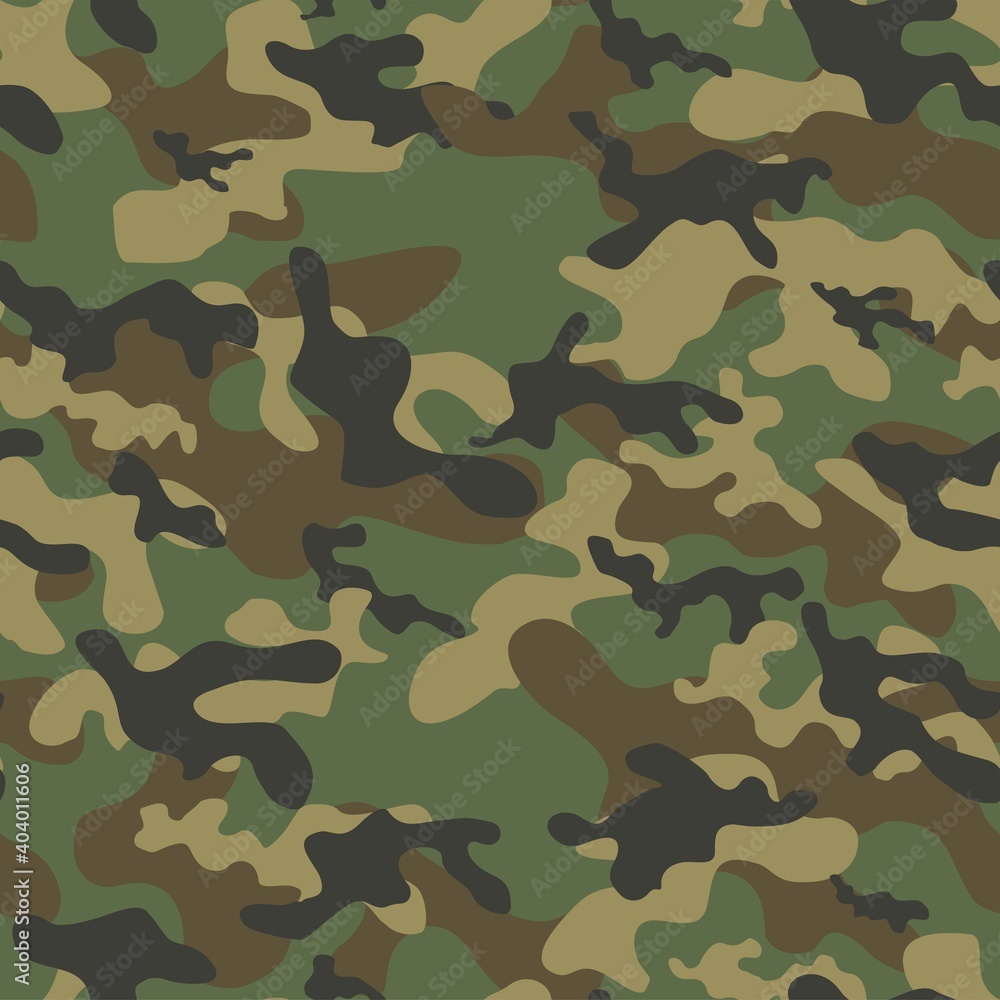 Fototapeta premium military camouflage seamless pattern