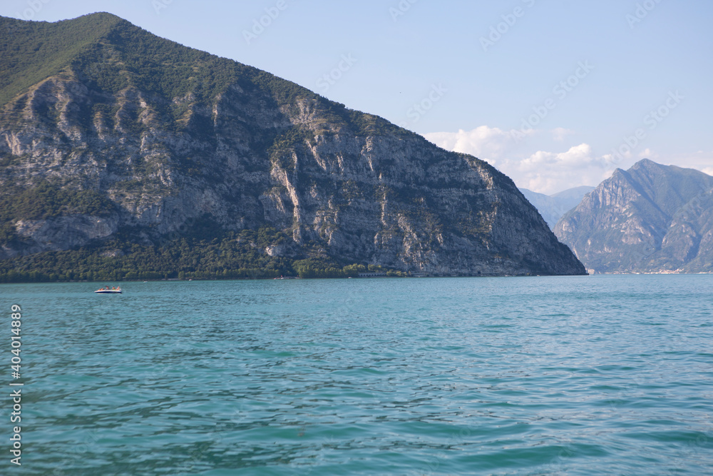 Naklejka premium Lac d'Iseo