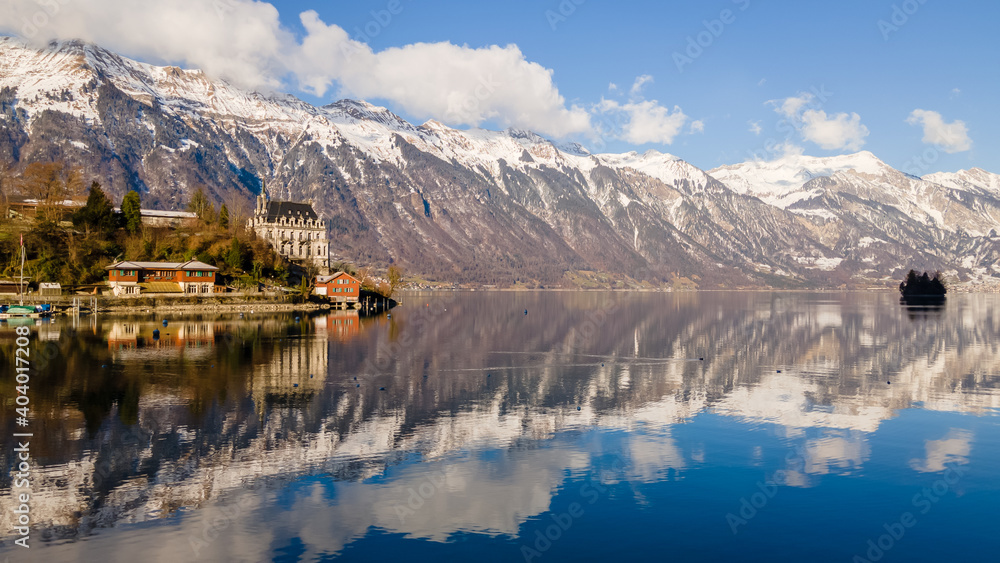 The incredible beauty of Iseltwald, Switzerland. 