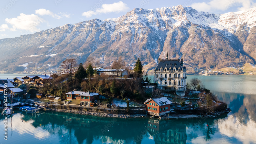 The incredible beauty of Iseltwald, Switzerland. 