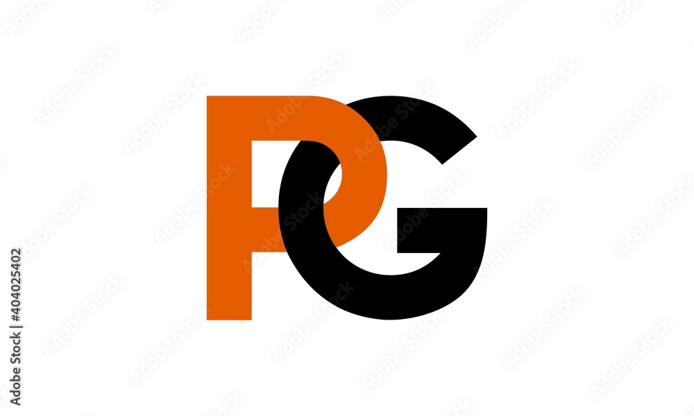 symbol P&G alphabet vector logo symbol P&G alphabet vector logo