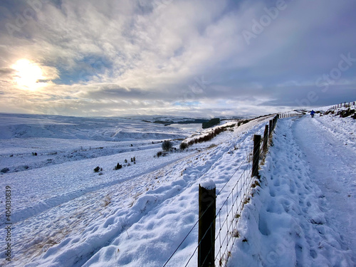 Winter walk, Lancashire