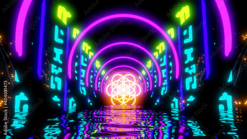 Abstract Flower of Life Sci-fi River Neon Lights Motion Abstract Relaxing Music Background Universe Night Sky High Quality Abstract Flower of Life Sci-fi River Neon Lights Motion Abstract Relaxing Music Background Universe Night Sky High Quality