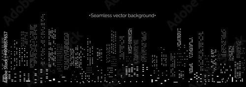 Cyberpunk futuristic cityscape background