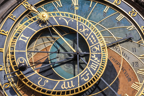 Nice the Prague astronomical clock © masar1920