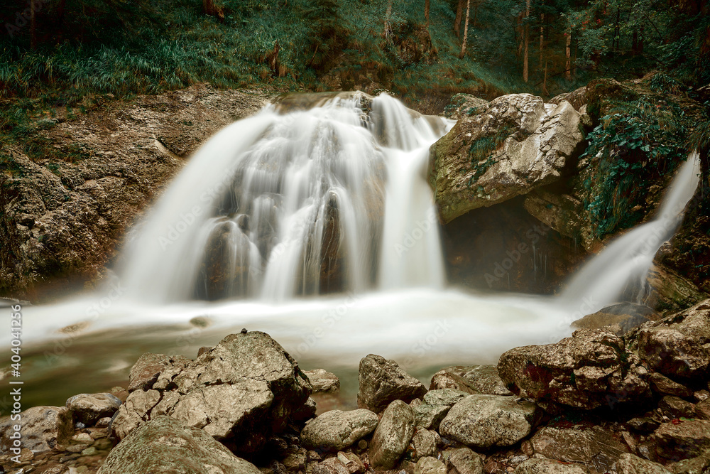 Fototapeta premium waterfall in the forest