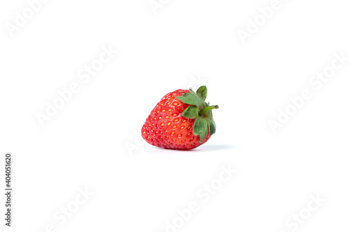 Fototapeta Naklejka Na Ścianę i Meble -  Strawberry. Fresh ripe berry isolated on white background.
