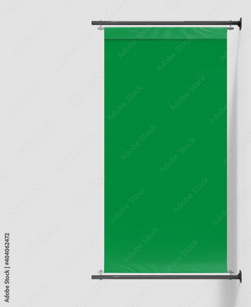Pole Banner Flag Mockup Pole Banner Flag Mockup