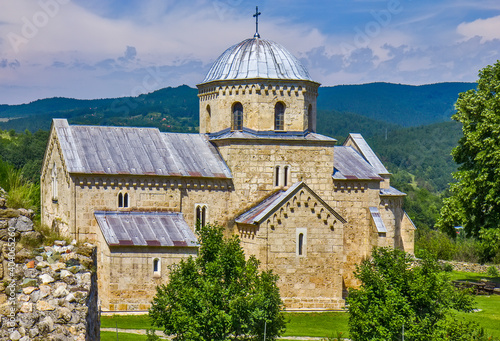 Old medieval monastery Gradac  Serbia