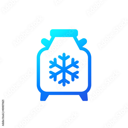 cryobank, storage tank, cryo bank icon