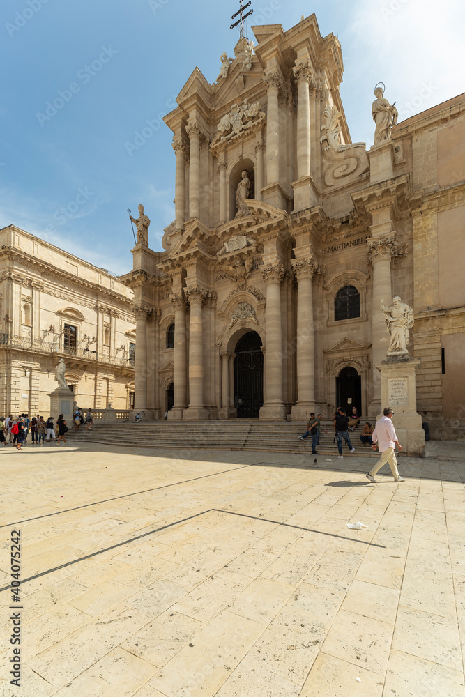 Obraz premium The Cathedral of Siracusa