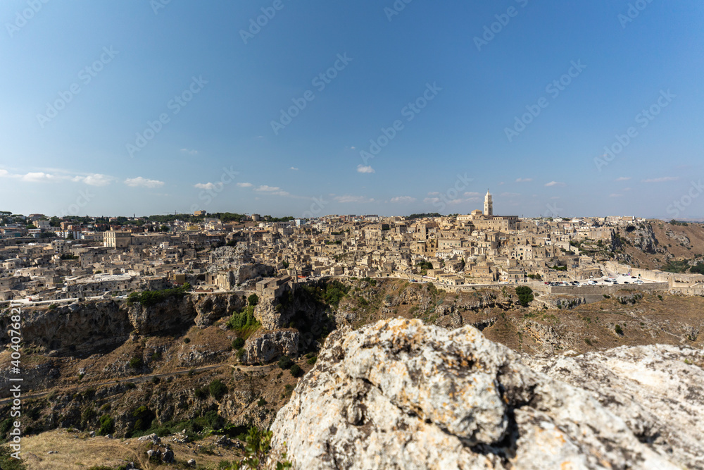 Panorama of Matera Panorama of Matera