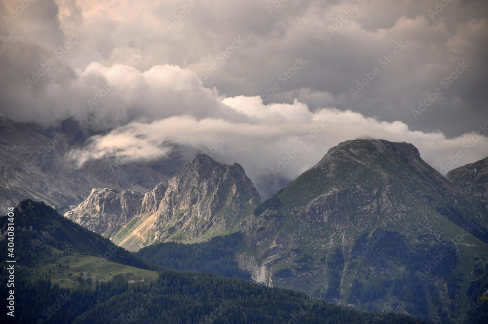 Słowenia, Alpy, Julijskie, Triglav, góry Korony Europy, Triglavski Narodni Park - obrazy, fototapety, plakaty 