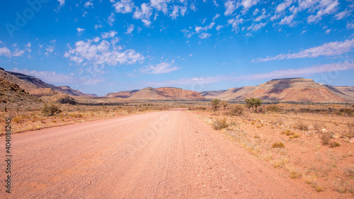 Namibia  Hardap region  Namib Desert East of the Namib Naukluft National Park towards Sossusvlei  Zaris pass.