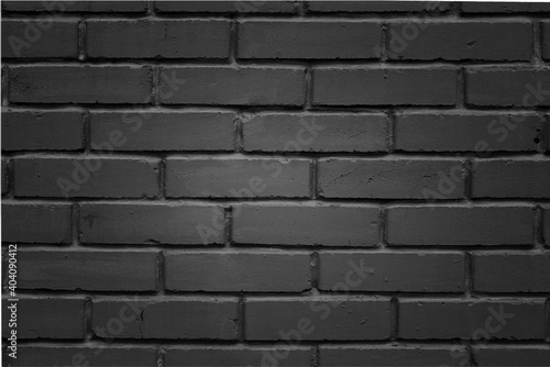 Grey brick wall background texture