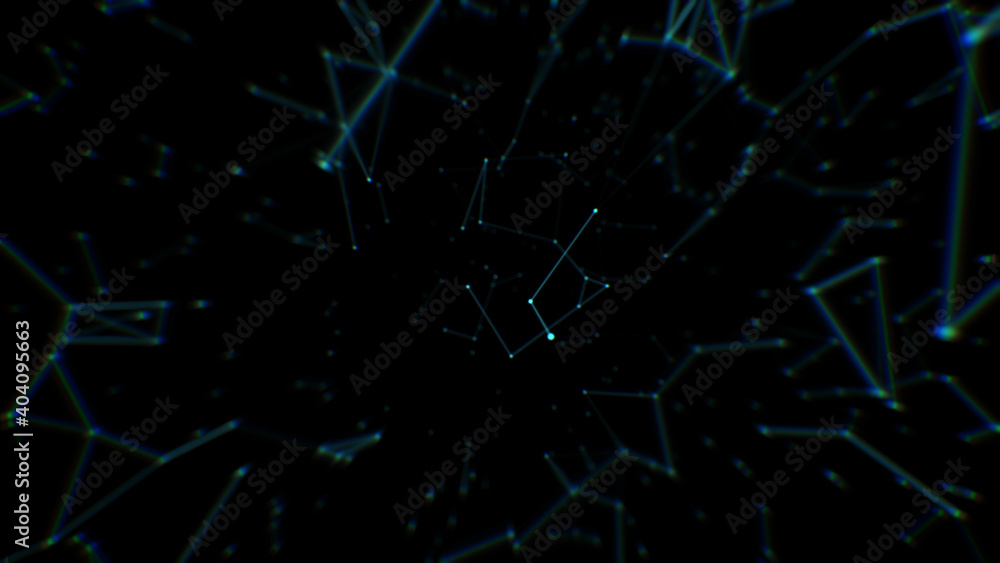 Fototapeta premium background with particles