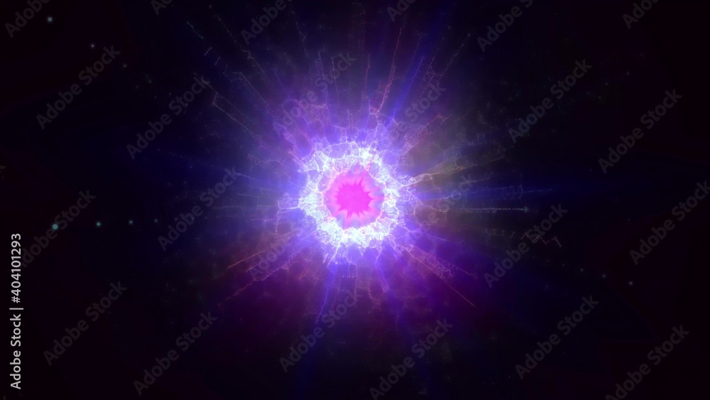 Abstract futuristic portal 4K animation technology Abstract futuristic portal 4K animation technology