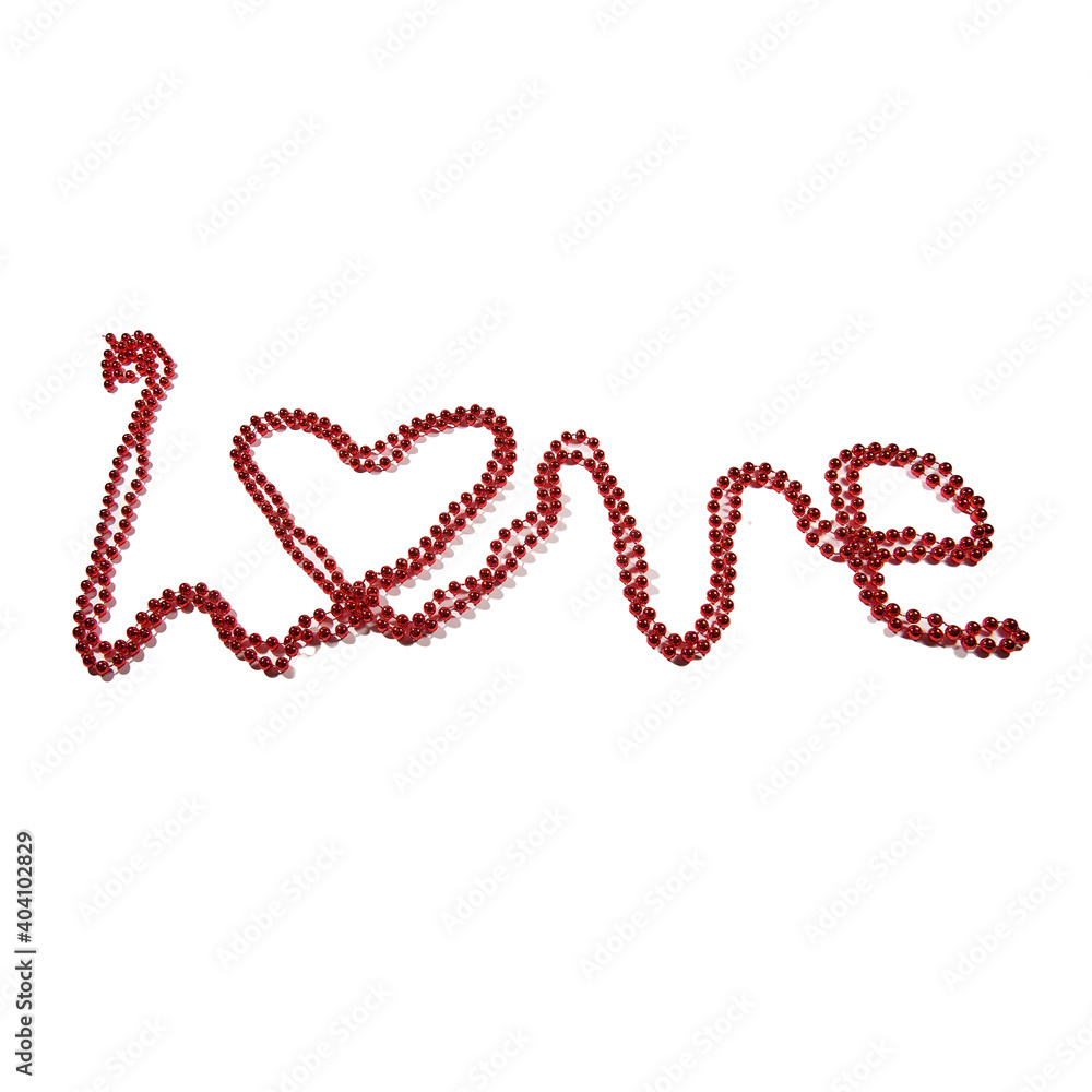 the inscription love valentine's day