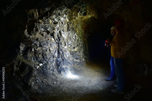 Dawna kopalnia rud niklu w Szklarach na Dolnym Śląsku, Polska 