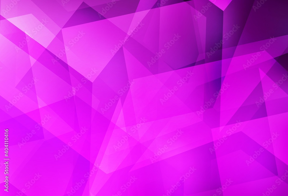 Light Purple vector polygon abstract layout. Light Purple vector polygon abstract layout.