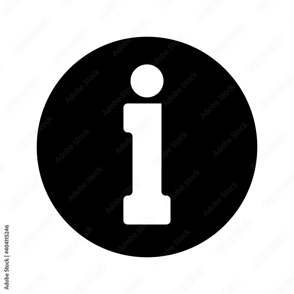 information icon - info symbol vector illustration on white background information icon - info symbol vector illustration on white background
