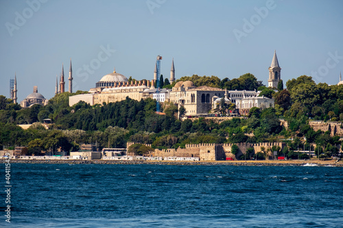 View on the Historic Istanbul Peninsula , Istanbul, Turkey