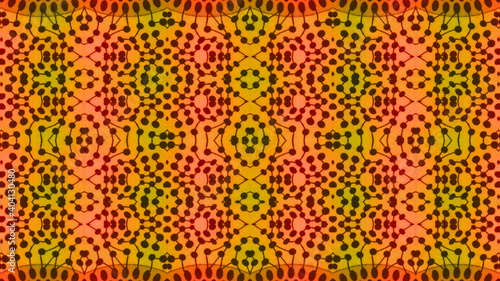 Colored African fabric     Seamless pattern  cotton  photo 