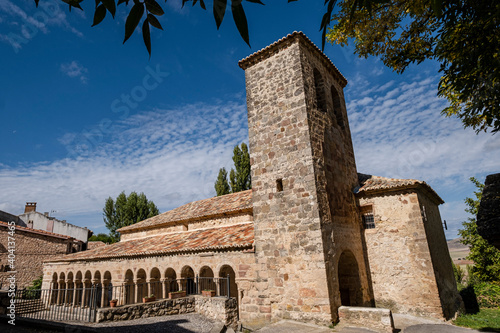 Church of the Savior    13th century rural Romanesque  Carabias  Guadalajara  Spain