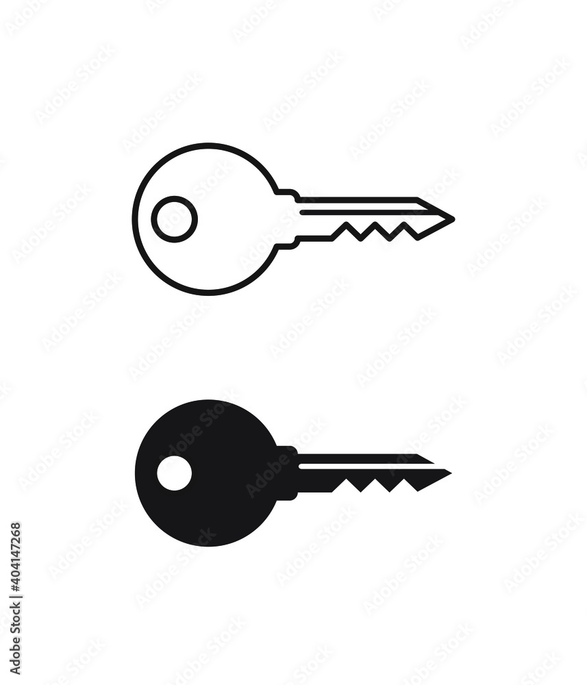 black key vector abstract design logo template black key vector abstract design logo template