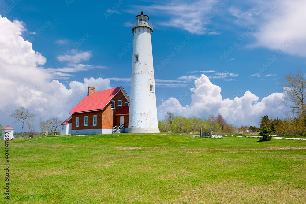 Tawas Point Lighthouse, built in 1876 Tawas Point Lighthouse, built in 1876