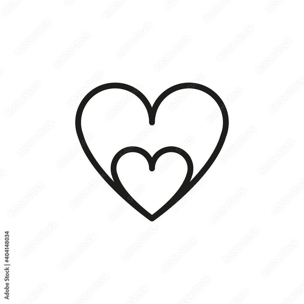 Heart. valentines day  Vector eps 10