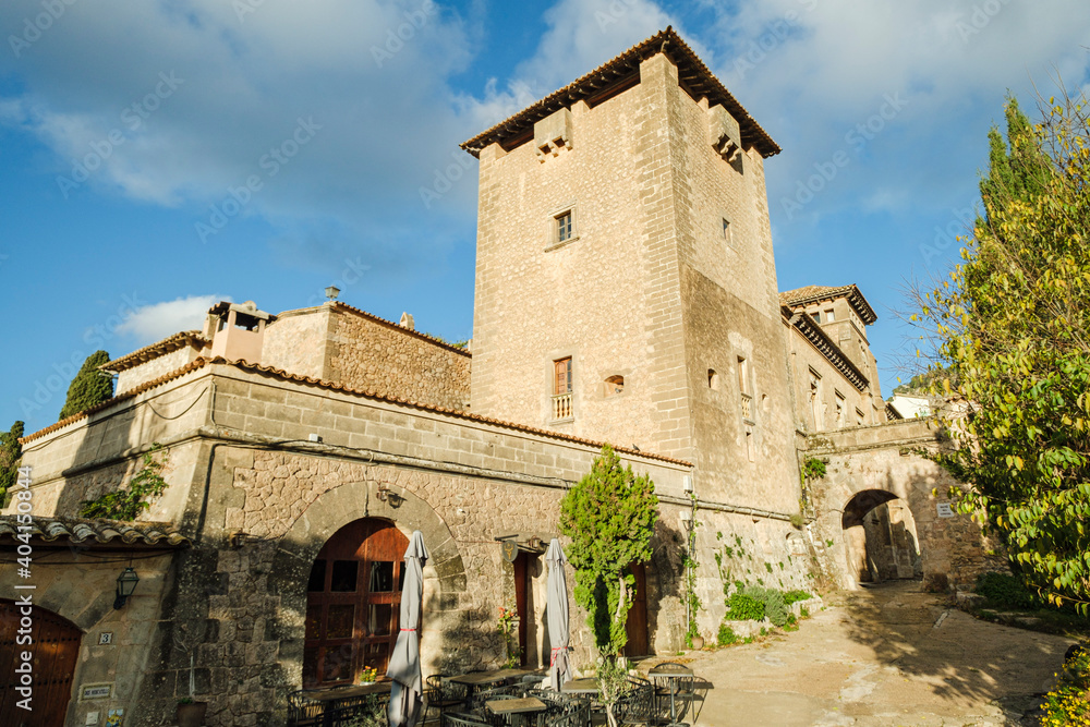 Palace of King Sancho, 1309, Valldemossa, Mallorca, Balearic Islands, Spain