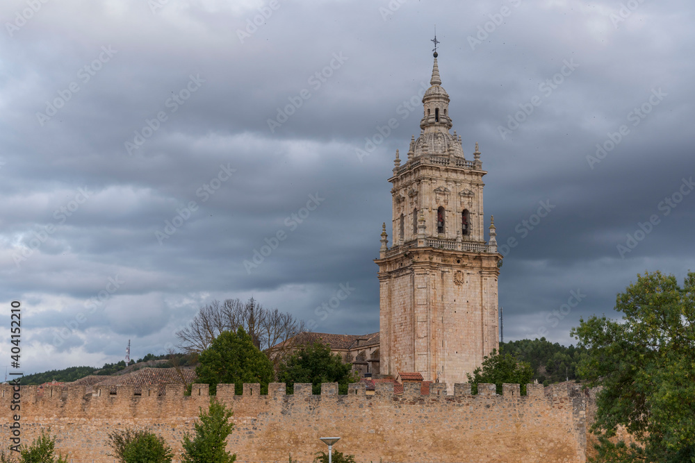 Old medieval castle, El Burgo de Osma, Soria, Castile and Leon, Spain, Europe