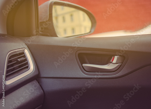 Obraz na płótnie car interrior details w salonie