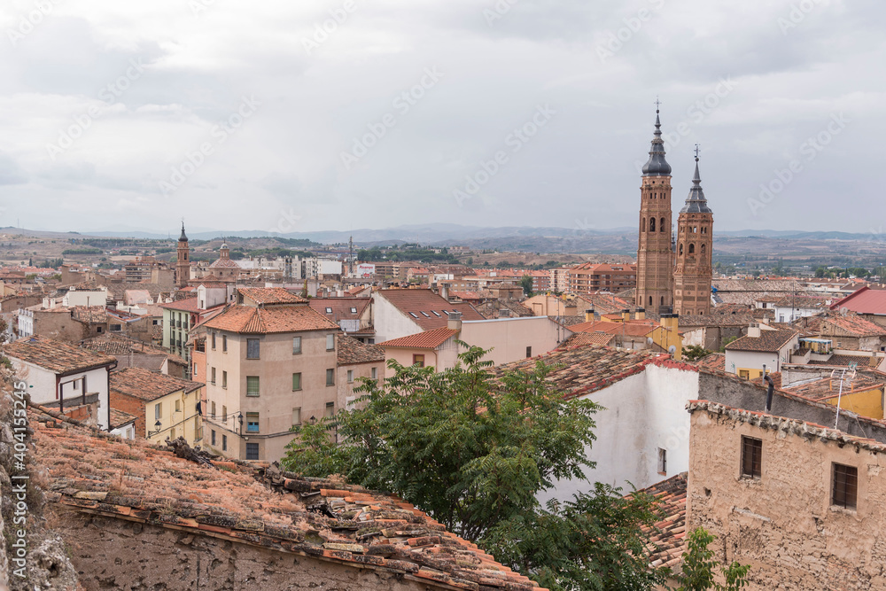 Beautiful view of Calatayud, Zaragoza, Aragon, Spain