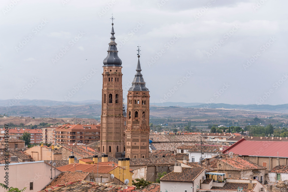 Beautiful view of Calatayud, Zaragoza, Aragon, Spain