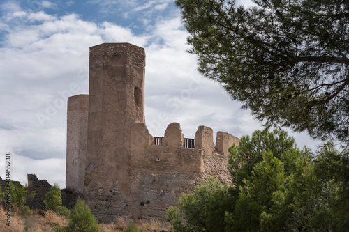 Old Castle of Ayab in Calatayud, Zaragoza, Aragon, Spain photo