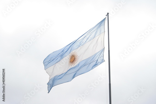 Obraz w ramie bandera argentina