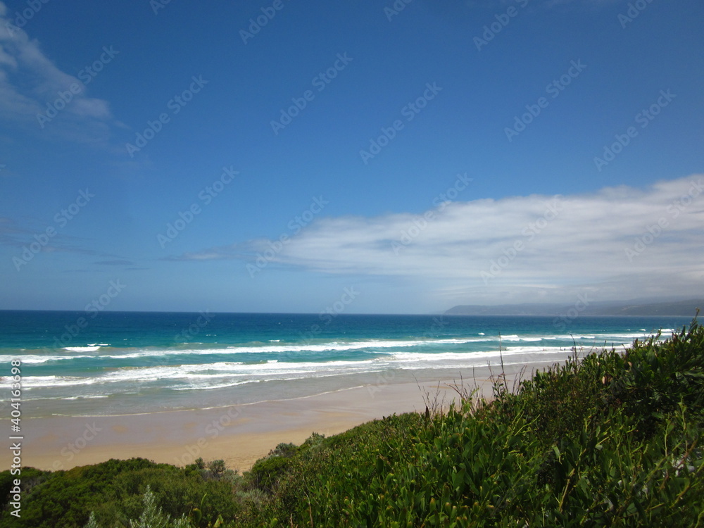 Ocean coast line Australia in Summer with blue sky Ocean coast line Australia in Summer with blue sky