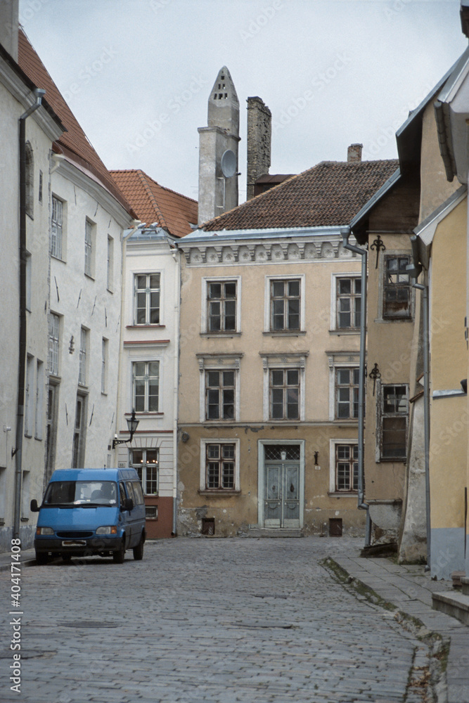 Tallinn (Estland) , Strasse in der Altstadt